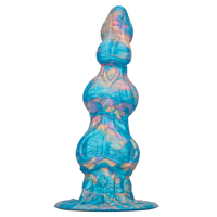 Alien Cock Big Knot Monster Dildo Último perro Juguete sexual Animal Dildo Anal Plug Manos libres Bestia Dildos Juguetes sexuales para adultos