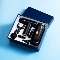 Pistolet de massage personnalisé avec logo + haut-parleur 2-en-1, coffret de luxe personnalisé pour cadeaux publicitaires d'entreprise