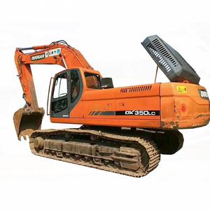Excavadora de cadenas Doosan DX350LC de 35 toneladas con pintura original, máquina de excavación de construcción pesada Doosan DX350 original de Corea - Product Image 1
