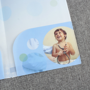 Hengyao trường nhà cung cấp của thiết kế mới nhất chất lượng cao A4 vuông thư mục tập tin trong suốt in L hình dạng PP thư mục cuốn sách - Product Image 4