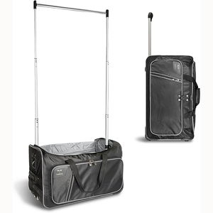 Free Sample Garment Rack Rolling Dance Bag Upgrade Dance Competition Bag <b>Suitcase</b> <b>Wheels</b> Collapsible Dance Duffle Bag - Product Image 1
