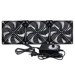 24V DC 12V 36V 48V 48V sin escobillas Axial ventilador de refrigeración 120mm 12038x120x120mm x 38mm, 5 pulgadas fuerte enfriador de alta velocidad