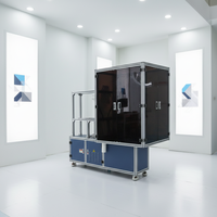 Nouvelle machine de marquage et d'embossage laser pour vêtements et tissus, prend en charge les formats DXF/BMP/AI/DST, haute vitesse 7000 mm/s