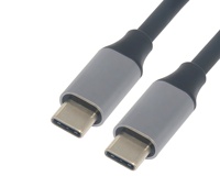 Kabel Data Pengisian Cepat USB 3.2 Gen 2 USB Type-C ke USB Type-C 4K 60Hz 20Gbps PD 60W
