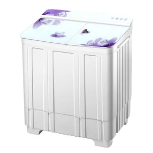 7kg Seim-자동 세탁 세탁기-건조기 트윈 욕조 세탁기