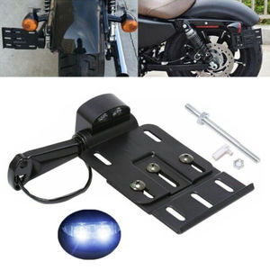 <span class=keywords><strong>Soporte</strong></span> de matrícula de montaje lateral LED para motocicleta RACEPRO para Harley Sportster XL 883 1200 2004-2016 - Product Image 2