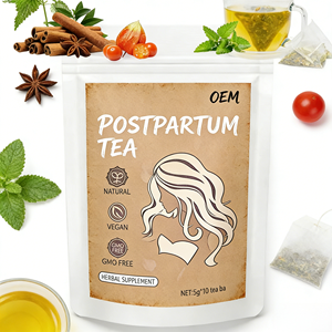 Té de Recuperación Posparto OEM, Suplemento Herbal Natural para Madres Primerizas, Vegano, Sin OMG, 10 Bolsitas de Té de 5g Cada Una - Product Image 6