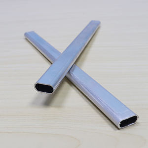 Piegatura a parete sottile profili in alluminio di forma ovale in alluminio estrusione tubo ovale in lega di alluminio tubo ovale Aluprofil - Product Image 3