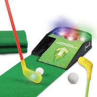 Mini table d'entraînement de balles de golf d'intérieur pour les simulateurs de golf de sports d'enfants avec des effets de lumière sonore