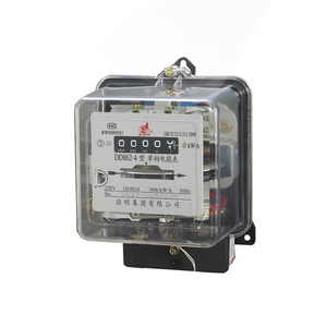 Zhiming Factory Supply High Quality DD862F Anti Electricity Theft Power <b>Watt</b> Hour <b>Meter</b> - Product Image 1
