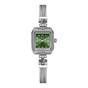 Montre pour femme exquise, montre-bracelet à quartz à cadran carré - Product Image 6