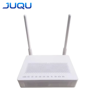 Peralatan Fiber Optik GPON ONU HG8546M Bekas 4-Port WiFi RJ45 SC 12V DC Terminal Jaringan Optik untuk ISP Broadband Rumah