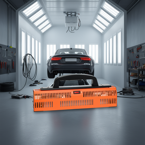 Lámpara de Curado Infrarroja de 1000W, Portátil, con Calentamiento Automático, para Reparación de Carrocerías Metálicas en Cabinas de Pintura - Product Image 2