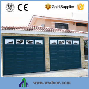 Puerta de garaje seccional de cristal automática, diseño moderno, nuevo - Product Image 3