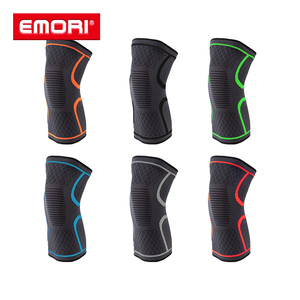 Genouillères de compression élastiques multicolores pour motocross et cyclisme - Product Image 6