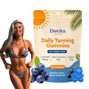 Gomitas Bronceadoras de Marca Privada para un Brillo Dorado Intenso con Astaxantina y Licopeno, Calidad de Exportación, Grado Premium, Resultados Efectivos - Product Image 1