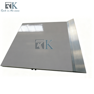 Dalles de sol de danse de mariage portables emboîtables blanches sur mesure - Product Image 1