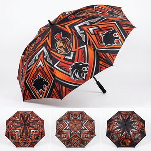 Paraguas Automático de Lujo Moderno, Regalos Promocionales, Resistente a la Lluvia y al Viento, Paraguas de Golf Personalizado con Logotipo - Product Image 1