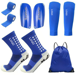 sportivi per calcio di alta qualità <span class=keywords><strong>parastinchi</strong></span> protettivo con coulisse zaino nastri sportivi a maglia calzini da calcio - Product Image 1