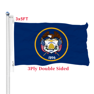 Drapeaux de l'État du <span class=keywords><strong>Tennessee</strong></span> 3x5, drapeau américain de l'État des États-Unis, bannière résistante pour l'extérieur, personnalisée, avec 2 œillets - Product Image 3