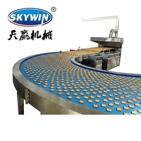 Machine automatique de fabrication de biscuits et de craquelins, grande capacité, vente directe d'usine, personnalisable, nouveau design