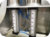 Máquina de Llenado de Pistón Semiautomática con Transmisión por Engranajes para Bebidas, Jabón Corporal, Detergente para Ropa, Limpiador, Botellas de Vidrio, 20 Años de Experiencia