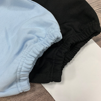 Ensemble de jogging décontracté unisexe automne, personnalisé, en molleton 100% coton 310 g/m², respirant, coupe ample, col côtelé élastique, broderie tombante
