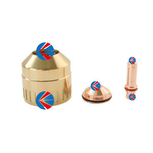 Venta caliente CEWOO marca 200-250A 1874 electrodo para CEBORA CP251G antorcha de corte por Plasma difusor de aleación de cobre 380V/50Hz suave - Product Image 3