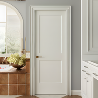 Porte Shaker minimaliste américaine Chantadoor avec isolation acoustique, décoration en MDF imperméable, couleur personnalisée