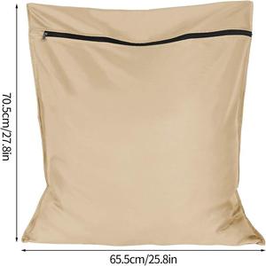 Bolsa <span class=keywords><strong>de</strong></span> Lavandería Reutilizable <span class=keywords><strong>de</strong></span> Gran Capacidad, Anti-Pelo <span class=keywords><strong>de</strong></span> Mascotas, <span class=keywords><strong>de</strong></span> Poliéster, para Peluquería Canina, Uso Comercial, con Logotipo Personalizado - Product Image 2