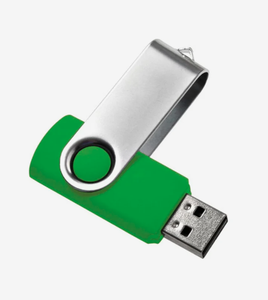 แฟลชไดรฟ์ USB สีเขียวแบบหมุนได้ ความจุ <span class=keywords><strong>8GB</strong></span> รับทำโลโก้ OEM จำ<span class=keywords><strong>น</strong></span>วนมาก สำหรับของขวัญส่งเสริมการขายและของที่ระลึกสำหรับองค์กร - Product Image 4