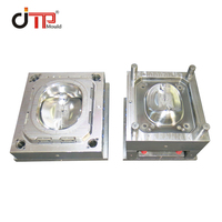 Juste prix usine de Taizhou poubelle en plastique avec moule d'injection de couverture