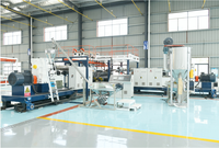 Extrusora de Láminas de Plástico de Doble Tornillo Totalmente Automática, Máquina de Coextrusión para Línea de Producción de PVC/HDPE/LLDPE/TPO, Peletización de Alambres