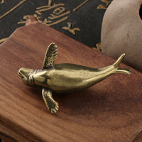 Ornements en cuivre massif, sceau en laiton, artisanat antique créatif pour bureau