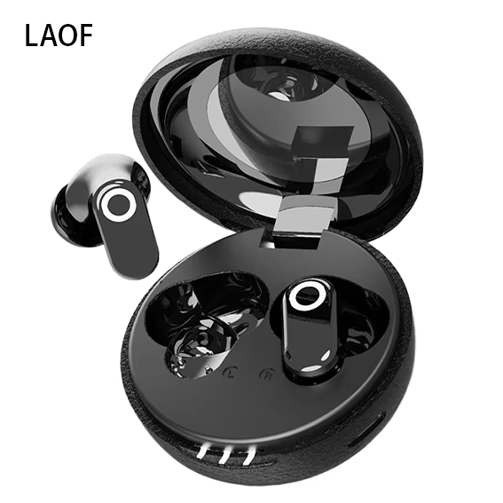 Wireless for bluetooth headphones with Noise Cancellation In-Ear Design IPX-6 Waterproof Touch Control Type-C Charging