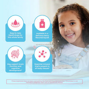 Suplementos orgánicos de la función inmune de los niños de Venta caliente Gotas líquidas de <span class=keywords><strong>zinc</strong></span> iónico en delicioso sabor a bayas - Product Image 4