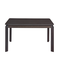 Table à manger en bois de haute qualité au design nordique pour la maison, la cuisine et les restaurants