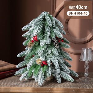 Nordic Style <b>Mini</b> Desktop Flocking <b>Christmas</b> <b>Tree</b> Decorations Desktop Decoration <b>Christmas</b> Felt Decoration Snow <b>Tree</b> Suit - Product Image 6