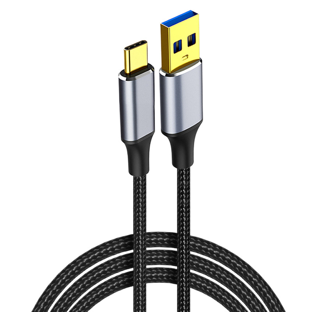 Nylon Braided Gold-Plated USB3.0 5Gbps Super Fast Data Transfer Extension Cable USB a Male to Male/Female/USB C/Micro-B OTG Cord