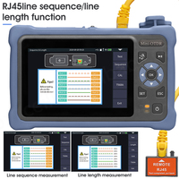 12 en 1 MINi EXFO Smart OTDR NK4000D SM 1310nm 1550nm 26/24dB 100KM Distance OTDR VFL OLS OPM Carte d'événement Fibre optique Mini Otdr