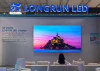 Flip-Chip-COB-Indoor-Fine-Pitch-LED-Videowand 600*337,5 mm, ultradünn, 4K 8K P0,93 P1,2 P1,5, kommerzielles LED-Display-Panel