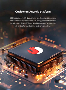 โดรน G20 RC พร้อมโปรเซสเซอร์ 6nm รองรับคลื่นความถี่ 2.4GHz/5.8GHz จอแสดงผล HD ขนาด 7 นิ้ว ระบบส่งภาพระยะไกล 30 กม. พร้อมอุปกรณ์เสริมและอะไหล่ - Product Image 6