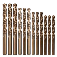 Jeu de forets en cobalt 1-13mm Longueur HSS M35 Jobber pour le perçage des métaux en acier inoxydable Fer Aluminium Bois