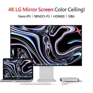 Monitor PC 4K32-inch HD Mirror screen HDR600 Camera clip bezel-less MAC computer monitor external screen TypeC