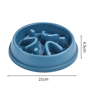 Custom Food-grade Plastic Anti-choking <strong>Dog</strong> Slow-eating <strong>Bowl</strong> Bpa Free Anti-toppling Pet Slow-eating <strong>Bowl</strong> with Bottom Anti-slip - Product Image 6