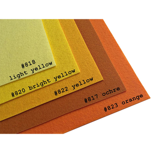 Feuilles de feutre uni format <span class=keywords><strong>A4</strong></span> par <span class=keywords><strong>feuille</strong></span>, choisissez vos propres couleurs, <span class=keywords><strong>feuille</strong></span> de feutre artisanale - Product Image 5