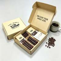 Boîte d'expédition en papier kraft écologique, pliable, boîte cadeau, emballage personnalisé avec logo, produit recyclable, boîte en carton