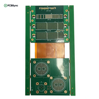 Carte de circuit imprimé (PCB) personnalisée Rogers RT Duroid 6006 0,635 mm ENIG Immersion Gold pour processeur de signal radar compact