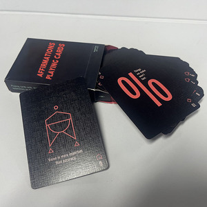 OEM thiết kế tùy chỉnh trẻ em tích cực khẳng định Kinh Thánh câu Poker chơi thẻ trò chơi với các tông và in Offset giấy - Product Image 3