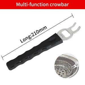 360Mm Stainless Steel Bbq Tools Set Metal Outdoor Charcoal Bowl Crowbar With Scissors and Clip Extended Tool Kit - Product Image 4